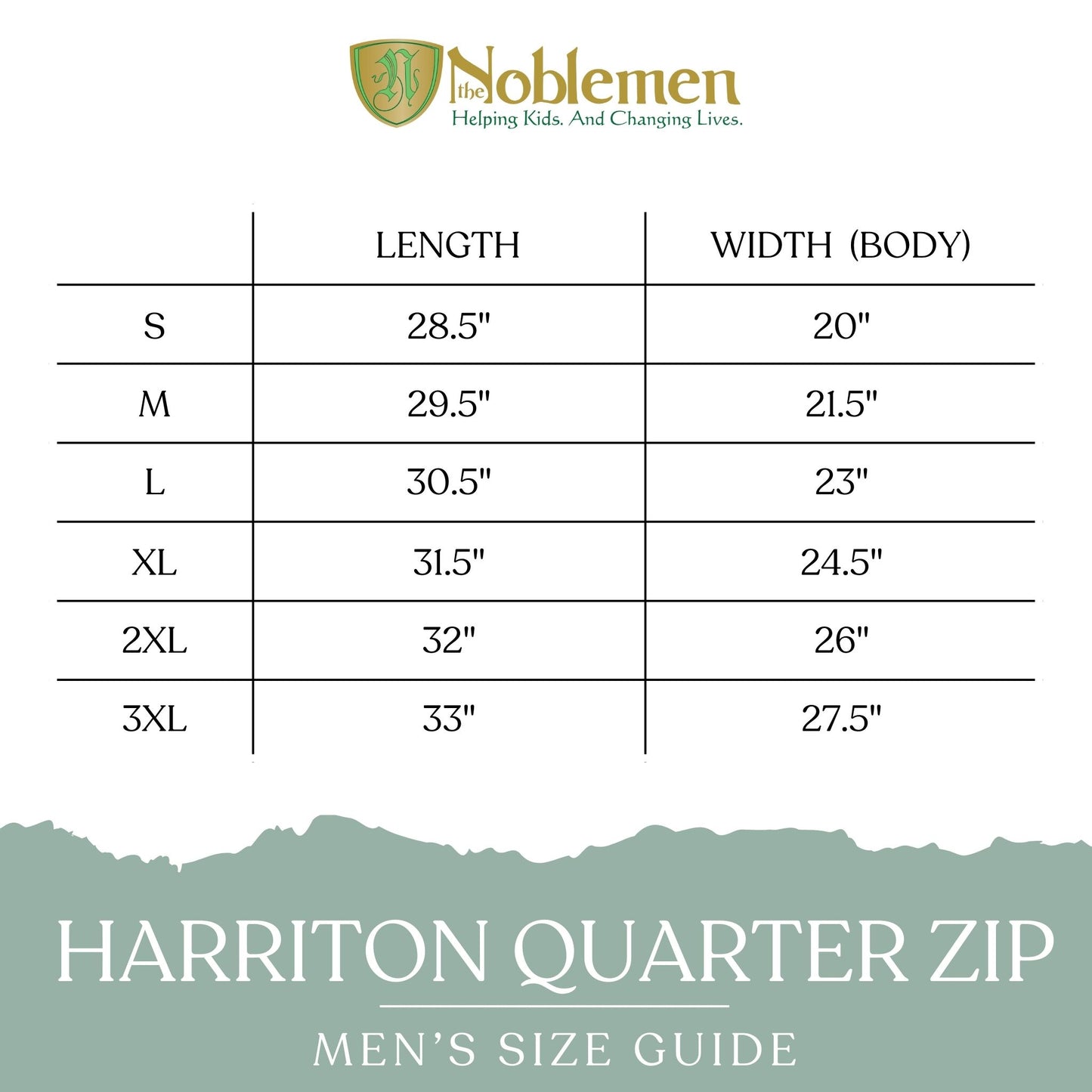 Noblemen - Men's Harriton Quarter Zip