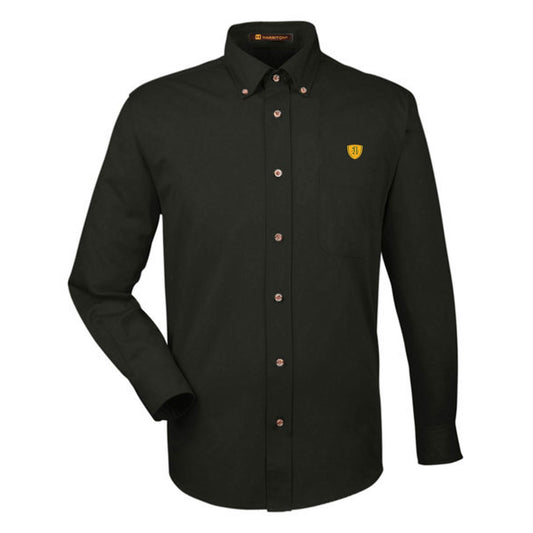 Noblemen - Men's Harriton Twill Long-Sleeve Shirt